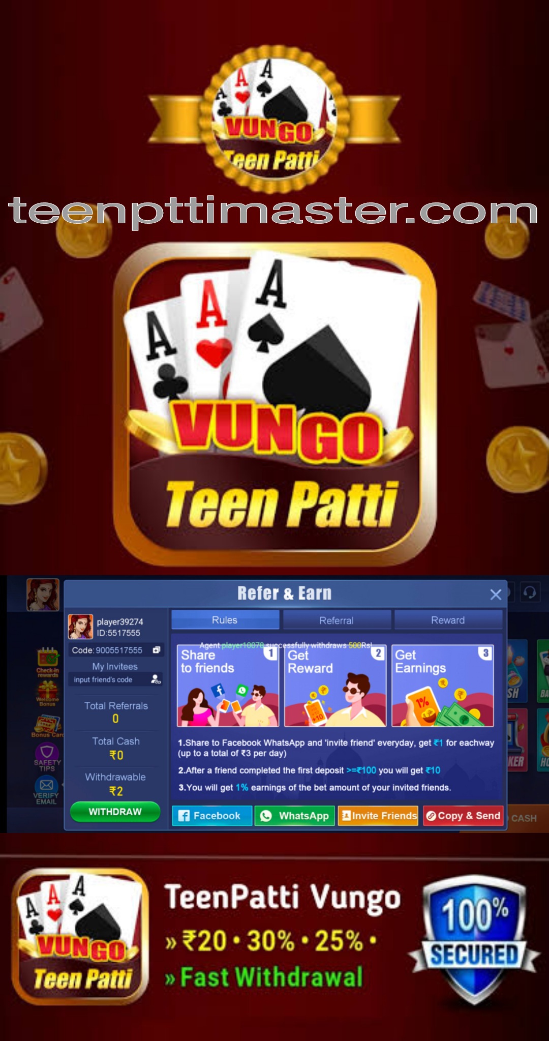 Teen Patti Ungo App